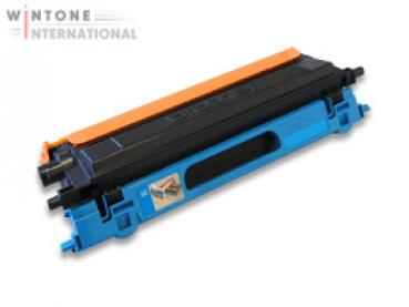 Rebuilt Toner f�r Brother TN-130/TN-135 Cyan f. HL-4040 / DCP-9040 ersetzt Original Toner TN-130C