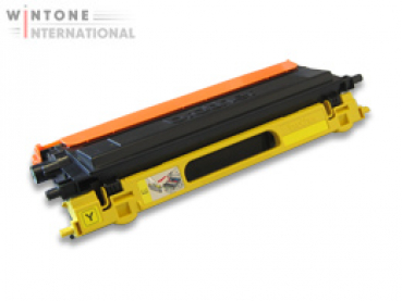 Rebuilt Toner f�r Brother TN-130/TN-135 Yellow f. HL-4040 / DCP-9040 ersetzt Original Toner TN-130Y
