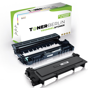 2er Set Rebuilt Toner mit Trommel kompatibel für Brother DR-2300 TN-2320 (1x Tonerkartusche Schwarz, 1x Drum Unit)