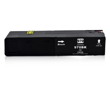 Rebuilt Toner kompatibel für HP 970XL Tintenpatronen| 1x Schwarz| 9000 Seiten