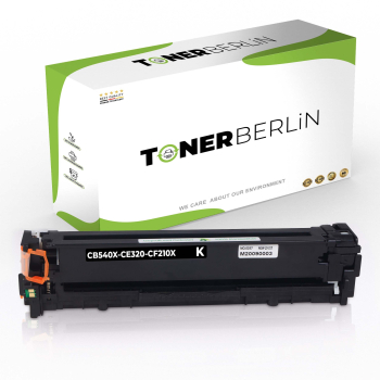 Rebuilt Toner kompatibel für HP CB540A / 125A Schwarz