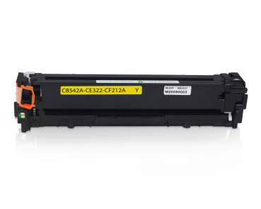 Rebuilt Toner kompatibel für HP CB542A| 125A| Yellow| 1400 Seiten