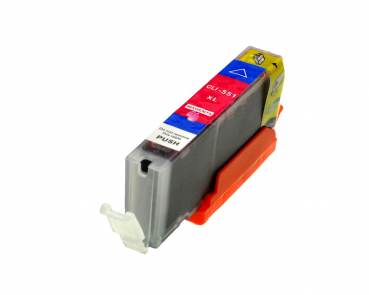 Rebuilt Toner Druckerpatrone kompatibel zu Canon| 6443B001| CLI-M551xl| Magenta| 650 Seiten