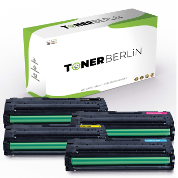 4er Set Rebuilt Toner kompatibel für Samsung C506L CLT-C506L CLT-K506L CLT-M506L CLT-Y506L K506L M506L Y506L Schwarz, Cyan, Magenta, Gelb