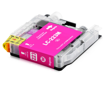 Kompatibel für Brother LC223 Druckerpatrone Magenta| 2000 Seiten