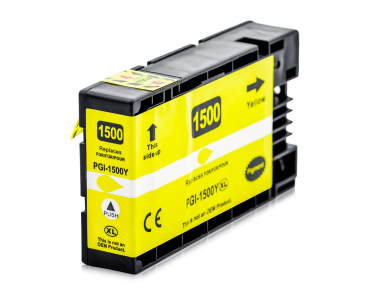 Rebuilt Toner Druckerpatrone kompatibel zu Canon 9182B001 / PGI-1500 XLBK Tintenpatronen| 1x Gelb