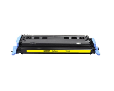 Rebuilt Toner kompatibel für HP Q6002A| 124A| Gelb| 2000 Seiten