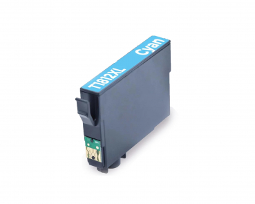 Rebuilt Toner Druckerpatrone kompatibel zu Epson T1812| C13T18124010| 18xl| Cyan| 450 Seiten
