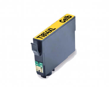 Rebuilt Toner Druckerpatrone kompatibel zu Epson T1814| C13T18144010| 18xl| Gelb| 450 Seiten