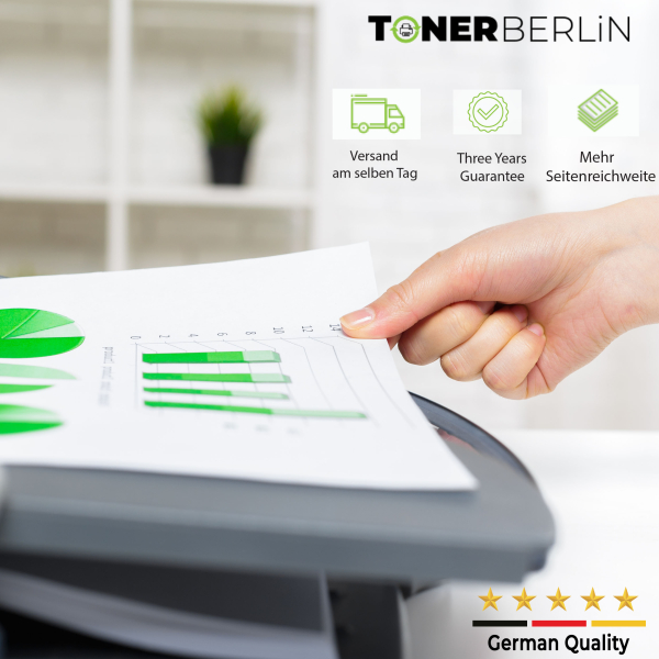 2er Set Toner mit Trommel kompatibel für Brother DR-3400 TN-3430 (1x Tonerkartusche Schwarz, 1x Weiß, Schwarz)