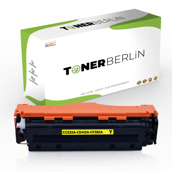 Kompatibel für HP CC532A / 304A Toner Gelb