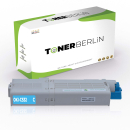 Rebuilt Toner kompatibel für OKI 46490607 Cyan