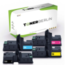 4er Set Rebuilt Toner kompatibel für Kyocera 1T02R70NL0 1T02R7ANL0 1T02R7BNL0 1T02R7CNL0 TK-5240C TK-5240K TK-5240M TK-5240Y Schwarz, Cyan, Magenta, Gelb
